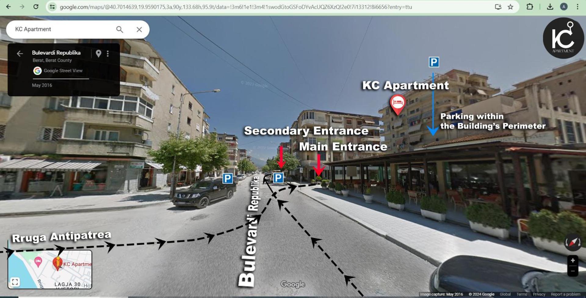 Kc Apartment Берат Екстер'єр фото